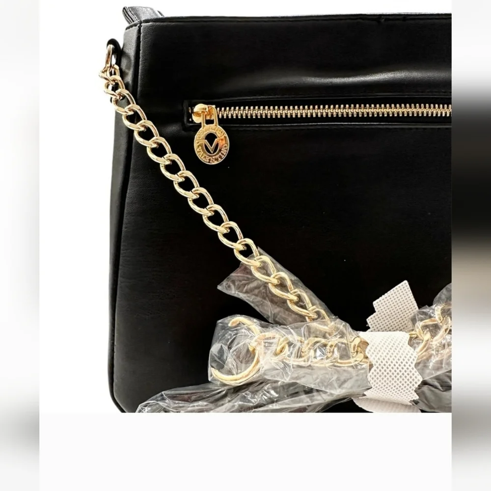 Valentino‎ Orlandi. Cross-body Quilted Bag. Vegan Leather. MSRP $278. NWT